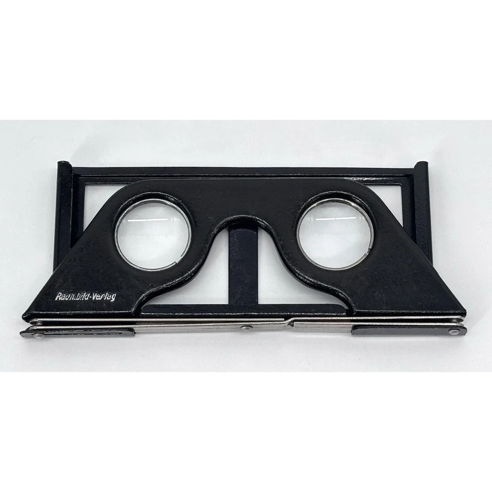 Vintage Raumbild Verlag Barock 3D Stereoscope Viewer German Instructions 1950's